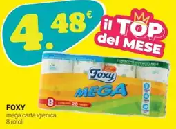Tigotà FOXY mega carta igienica offerta