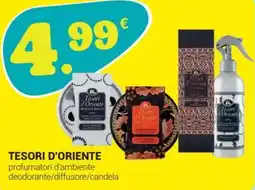 Tigotà TESORI D'ORIENTE profumatori d'ambiente deodorante/diffusore/candela offerta