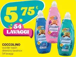 Tigotà COCCOLINO wonder wash detersivo lavatrice offerta