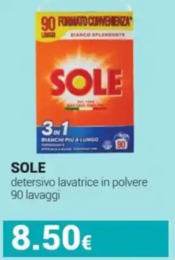 Tigotà SOLE detersivo lavatrice in polvere offerta