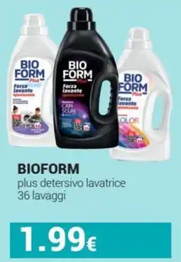 Tigotà BIOFORM plus detersivo lavatrice offerta