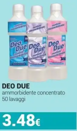 Tigotà DEO DUE ammorbidente concentrato offerta