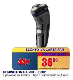 Trony REMINGTON RASOIO R3002 offerta