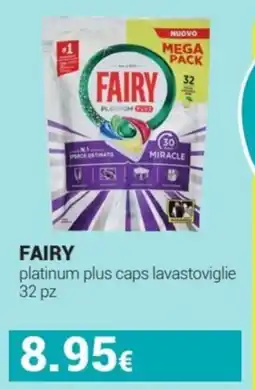 Tigotà FAIRY platinum plus caps lavastoviglie offerta