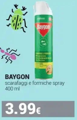 Tigotà BAYGON scarafaggi e formiche spray offerta