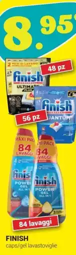 Tigotà FINISH caps/gel lavastoviglie offerta