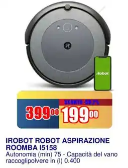 Trony IROBOT ROBOT ASPIRAZIONE ROOMBA I5158 offerta