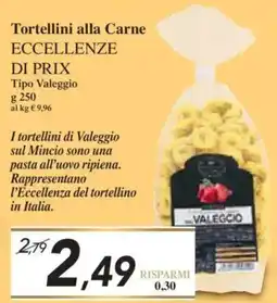 Prix Quality Tortellini alla Carne ECCELLENZE DI PRIX offerta