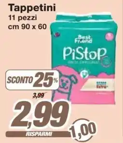Prix Quality Best Friend Tappetini offerta