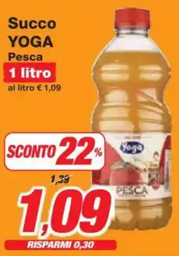 Prix Quality Succo YOGA Pesca offerta