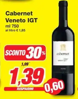 Prix Quality Cabernet Veneto IGT offerta