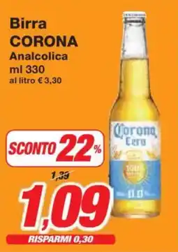 Prix Quality Birra CORONA Analcolica offerta