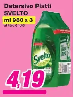 Prix Quality Detersivo Piatti SVELTO offerta