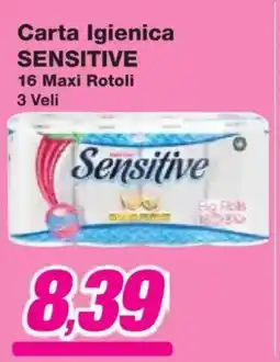 Prix Quality Carta Igienica SENSITIVE offerta