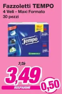 Prix Quality Fazzoletti TEMPO offerta