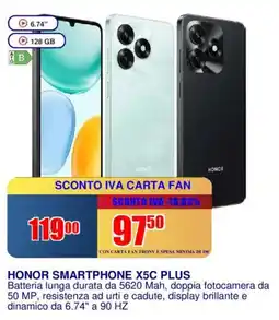 Trony HONOR SMARTPHONE X5C PLUS offerta