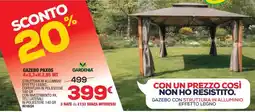 Bricofer Gardenia gazebo paxos offerta