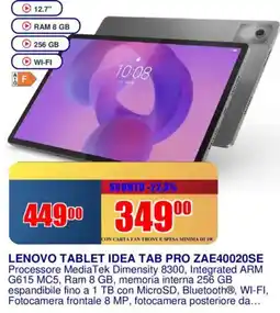 Trony LENOVO TABLET IDEA TAB PRO ZAE40020SE offerta