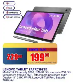 Trony LENOVO TABLET ZAFR0399SE offerta