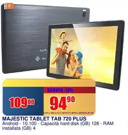 Trony Majestic tablet TAB 720 Plus offerta