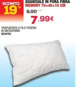Bricofer Guanciale in pura fibra memory offerta