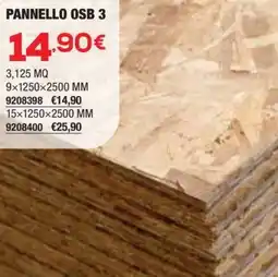 Bricofer Pannello osb 3 offerta