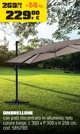 OBI Ombrellone offerta