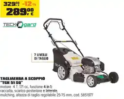 OBI TECK gard Tagliaerba a scoppio "TGR 51 SQ" offerta