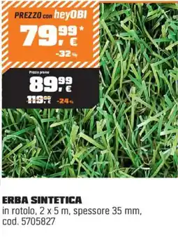 OBI Erba sintetica offerta
