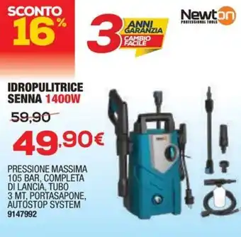 Newton idropulitrice senna 1400W