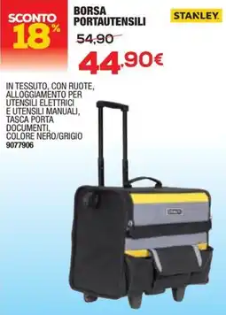 Bricofer Stanley borsa portautensili offerta