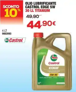 Bricofer Olio lubrificante castrol edge 5W 30 ll titanium offerta