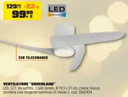 OBI Ventilatore "groenland" offerta