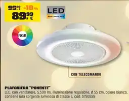 OBI Plafoniera "ponente" offerta