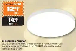 OBI Plafoniera "spica" offerta