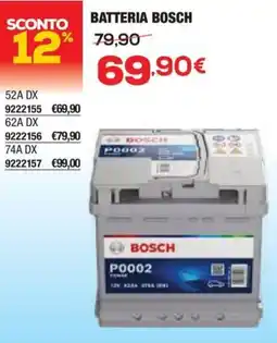 Bricofer Batteria BOSCH offerta