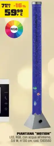 OBI Piantana "motion" offerta