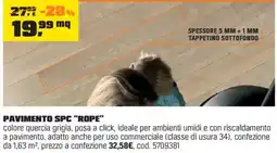 OBI Pavimento spc "rope" offerta