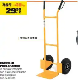 OBI Carrello portapacchi offerta