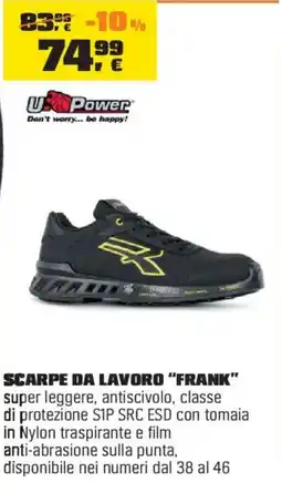 OBI Upower scarpe da lavoro "frank" offerta