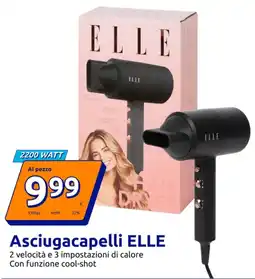 Action Asciugacapelli ELLE offerta