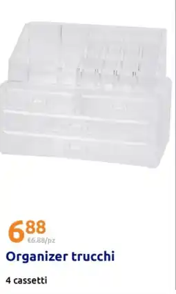 Action Organizer trucchi 4 cassetti offerta
