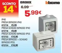 Bricofer Bticino idrobox offerta