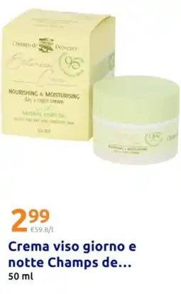 Action Crema viso giorno e notte Champs de... offerta