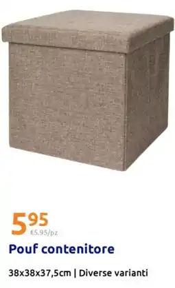 Action Pouf contenitore offerta