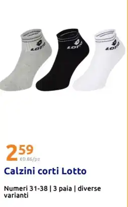 Action Calzini corti Lotto offerta