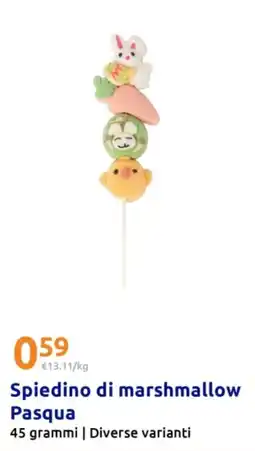 Action Spiedino di marshmallow Pasqua offerta