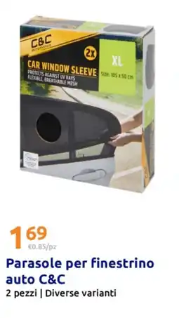Action Parasole per finestrino auto C&C offerta