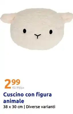 Action Cuscino con figura animale offerta