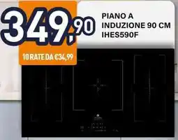 Unieuro Electroline PIANO A INDUZIONE IHES590F offerta